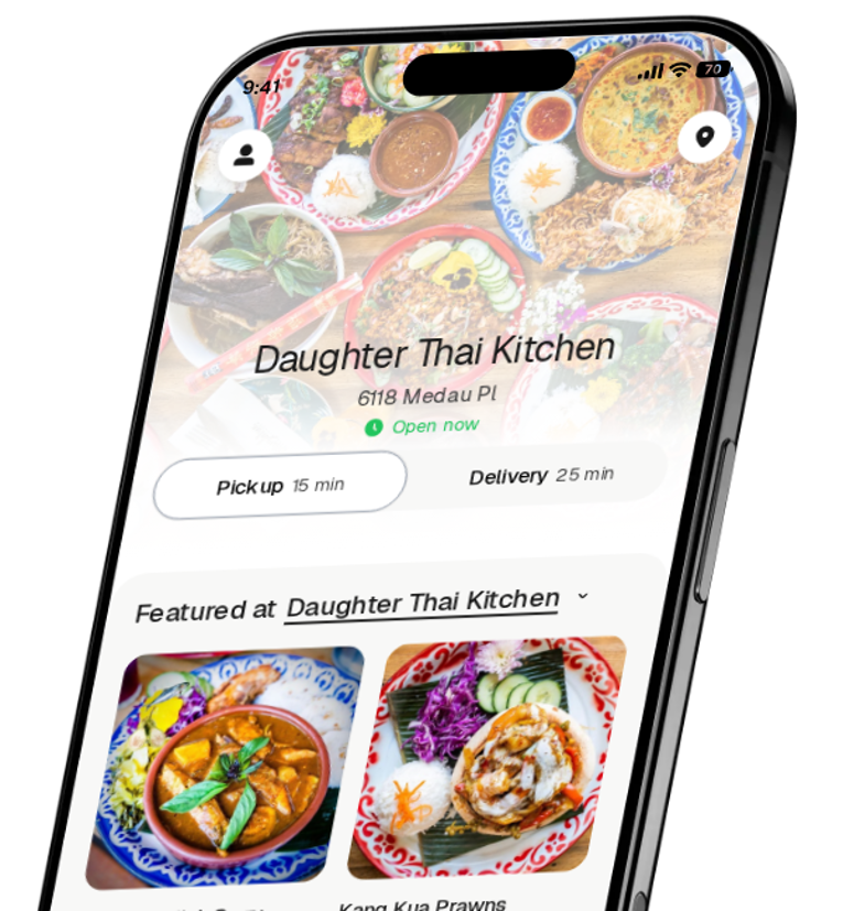 Daughter Thai Kitchen app preview