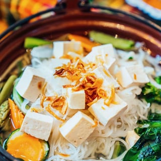 Tofu Noodle Soup.